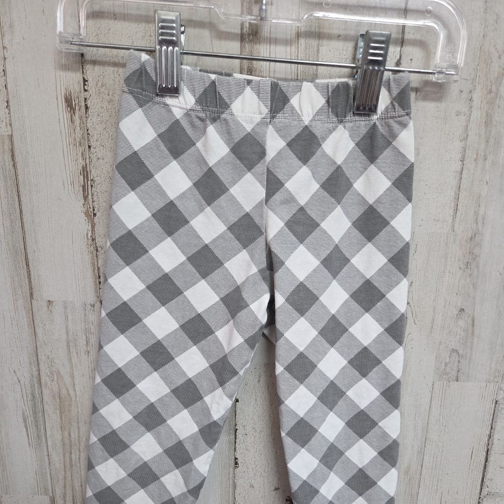 💝 Gray and White Checkered Leggings